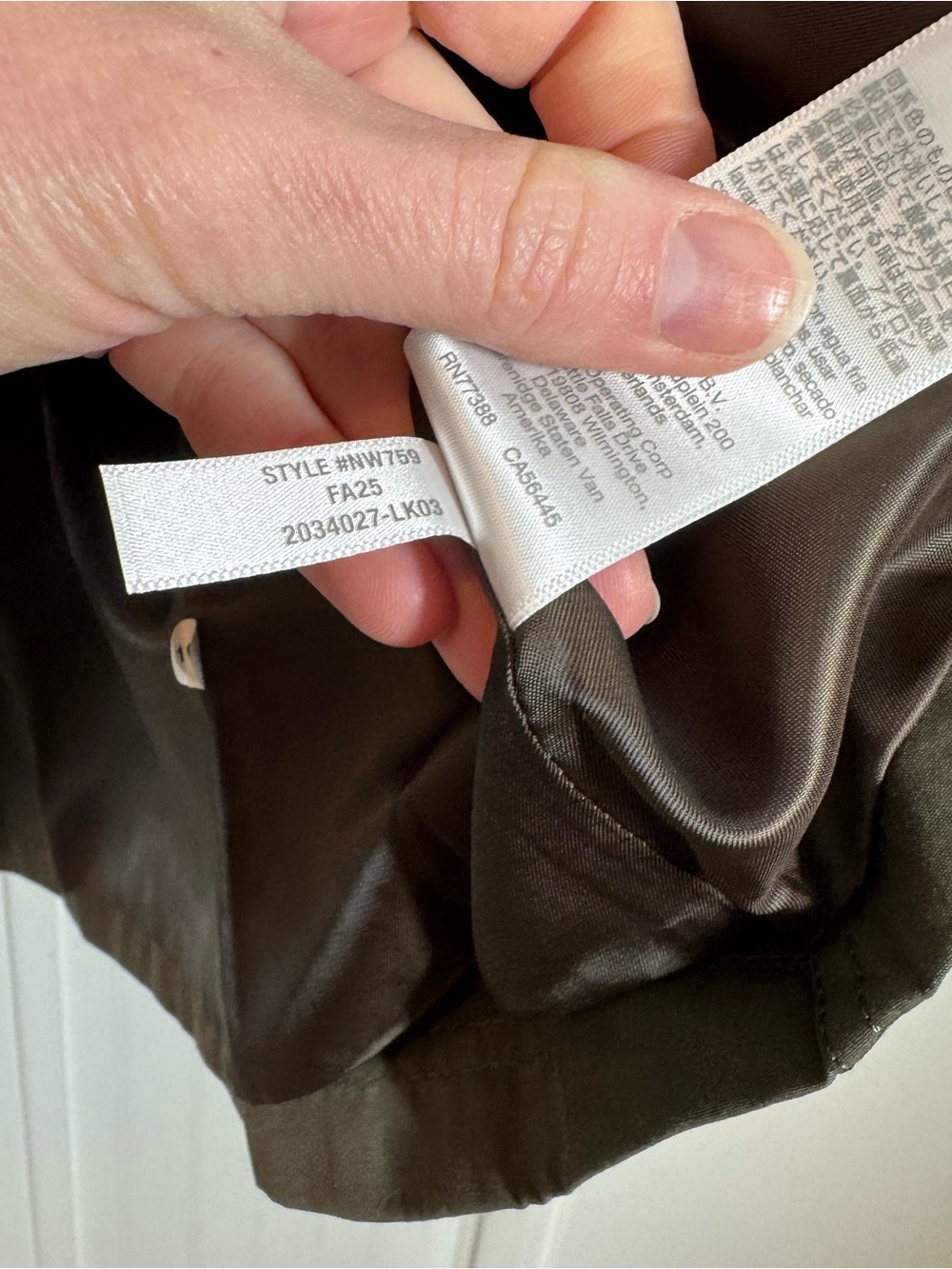 Madewell Barn Jacket Waxed Zip- Front Jacket NW759 OliveGreen Corduroy Collar L - Picture 8 of 9